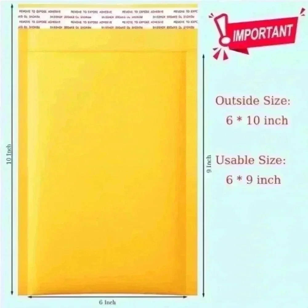 *Value Pack*Self-Seal Padded Envelopes With 3 Sizes